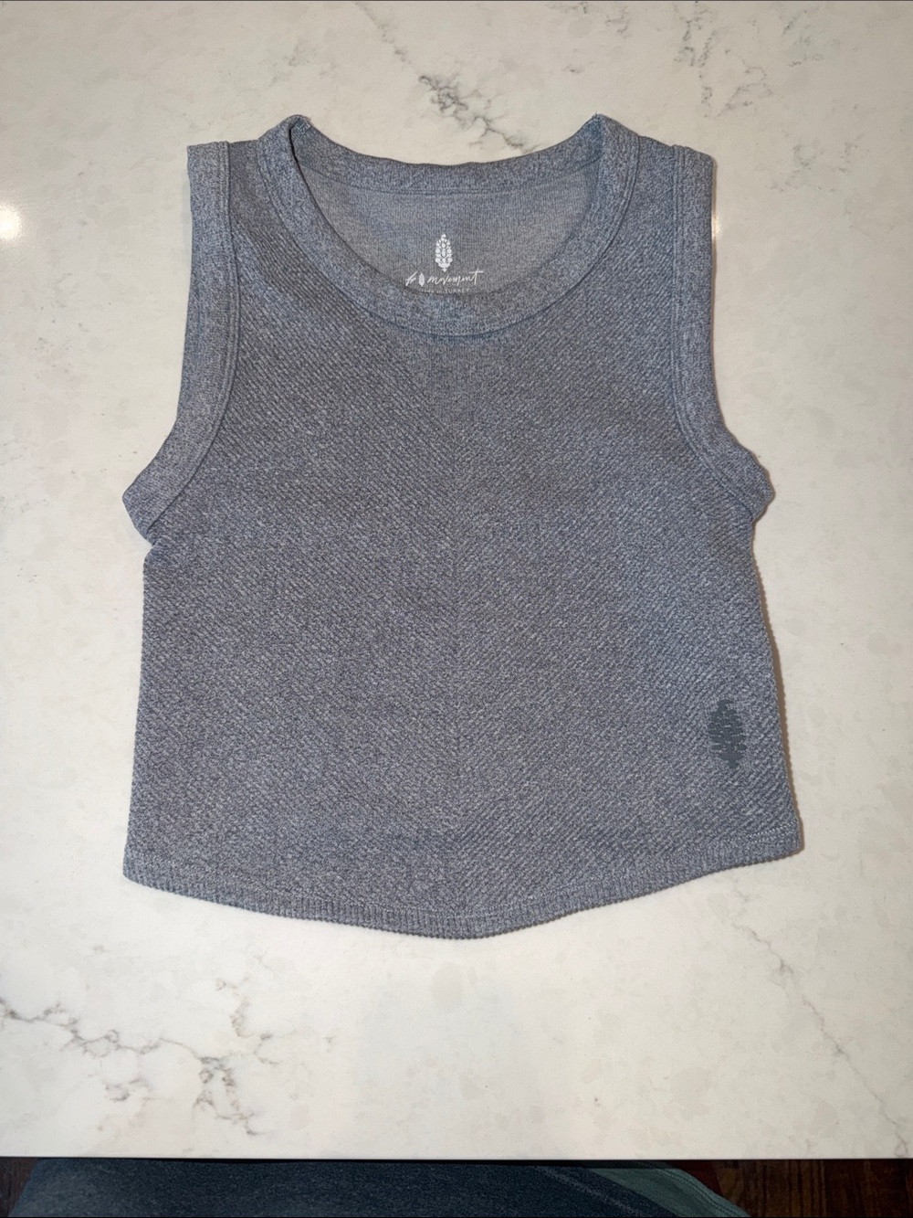 FP Movement XS/S ribbed stretchy cropped Tank Top EUC